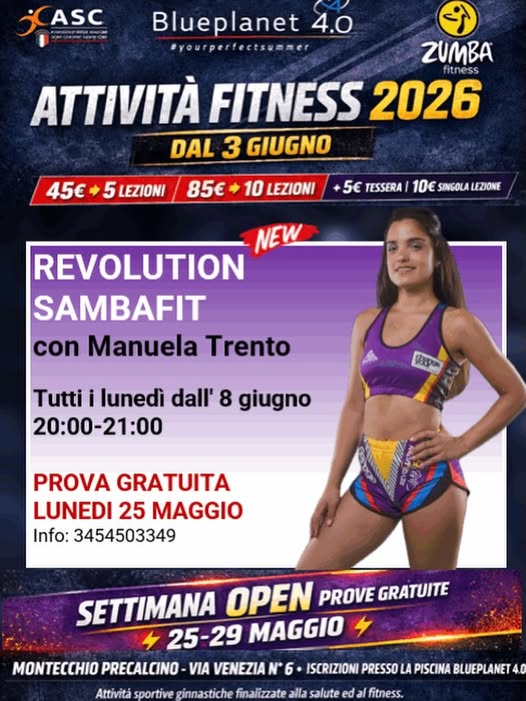 Revolution Sambafit — con Manuela Trento